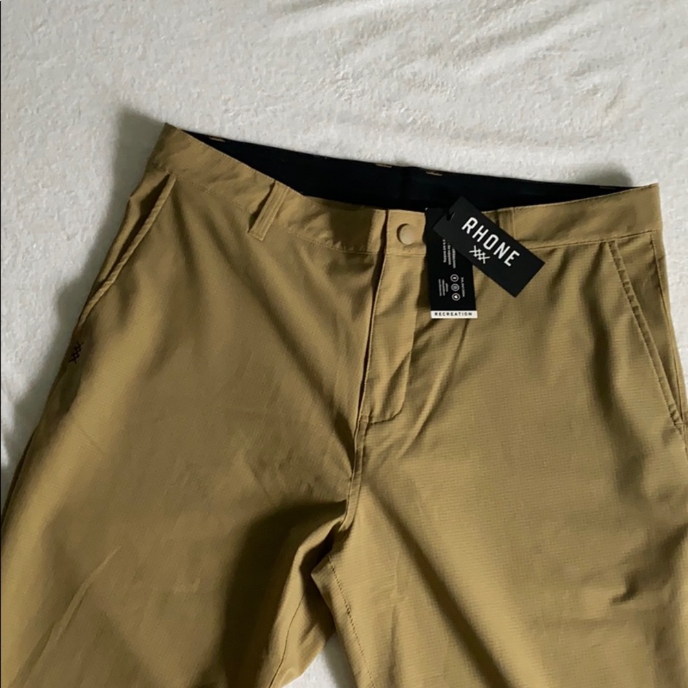 Rhone Approach Air Pants Khaki Lightweight Casual